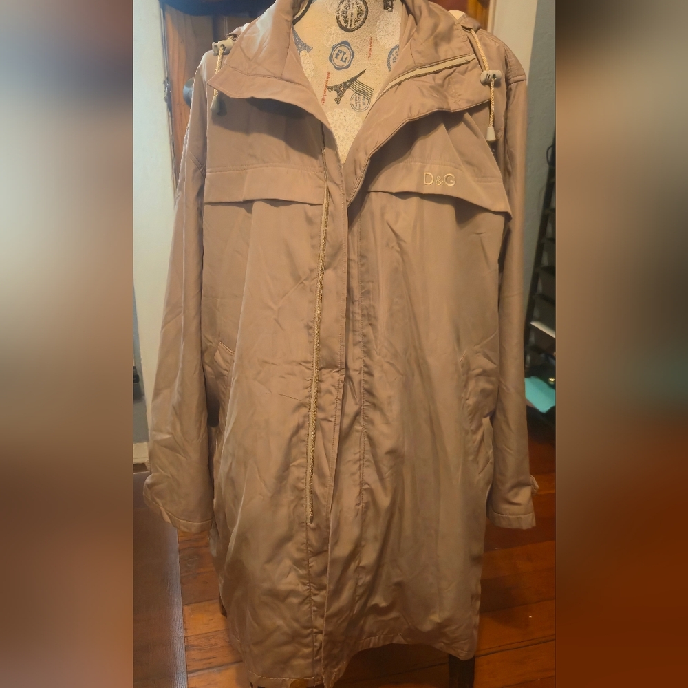 Dolce & Gabbana Tan Lightweight Jacket